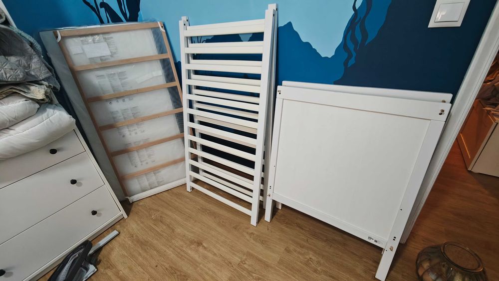 Berço + Colchão IKEA