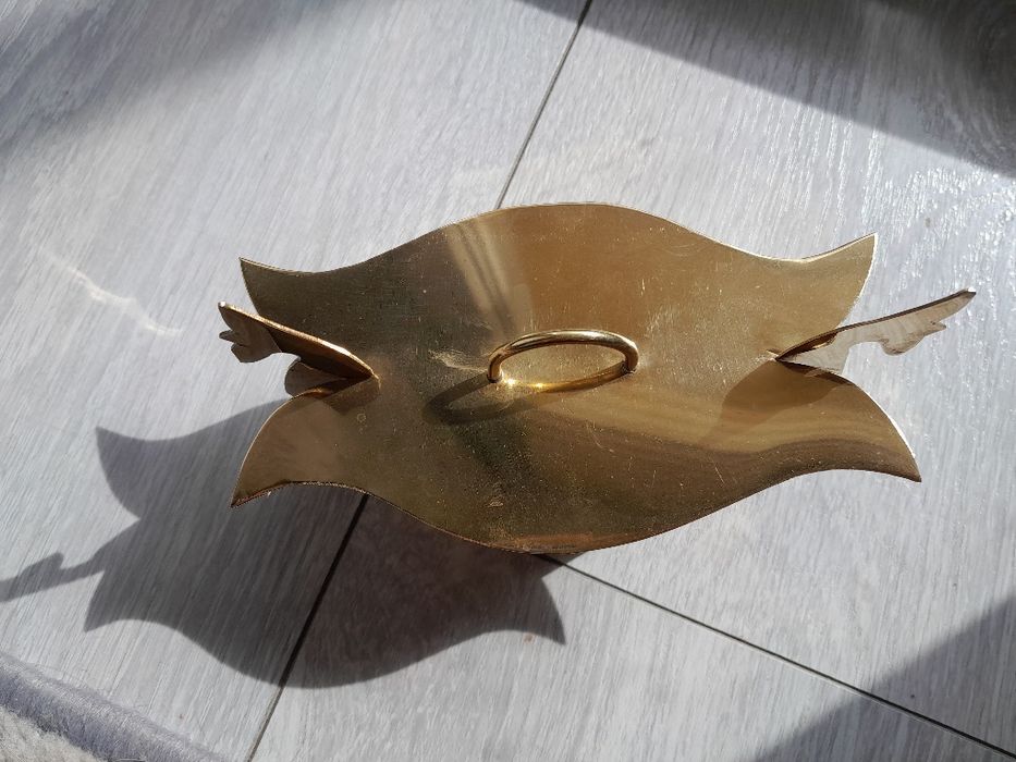 Szkatulka miedziana norweska puszka