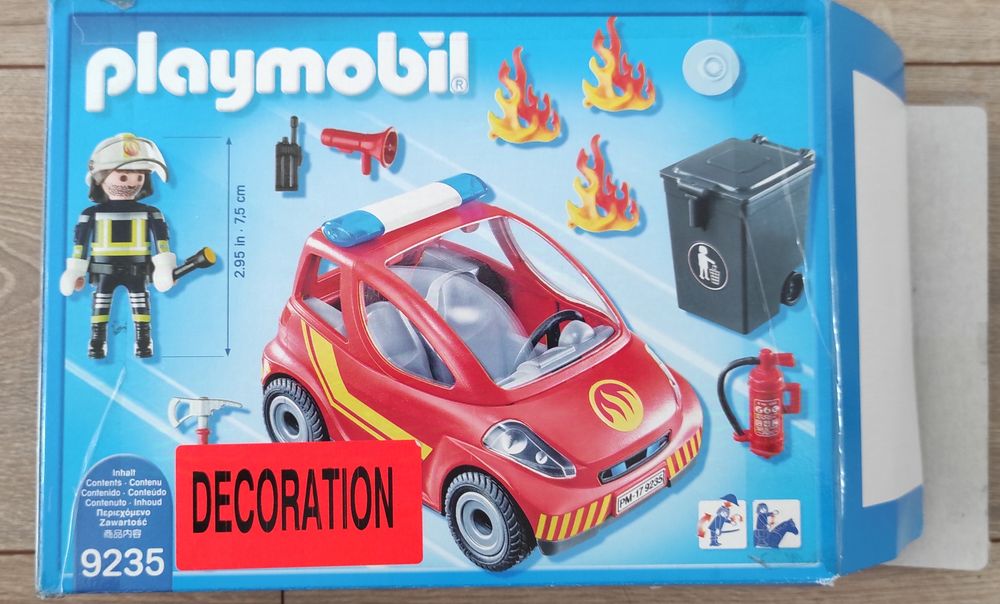 Playmobil City Action 9235 Samochód Strażacki Straż pożarna Kompletny