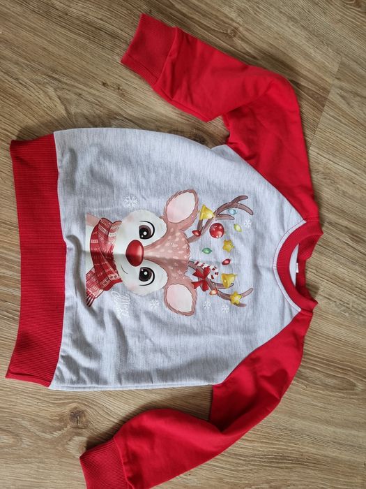 Świąteczny sweterek 110 cm