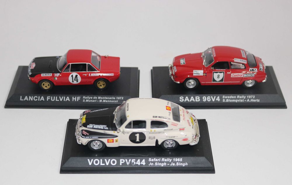 Vendo miniaturas  Rally Car da minha coleção Rally 1/43.  25€/un.