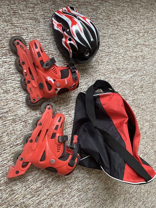 Ролики сумка шолом 30-33 р