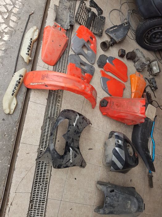 Aprilia rs rx deposito suzuki rmx plastico carenagem frente painel ins