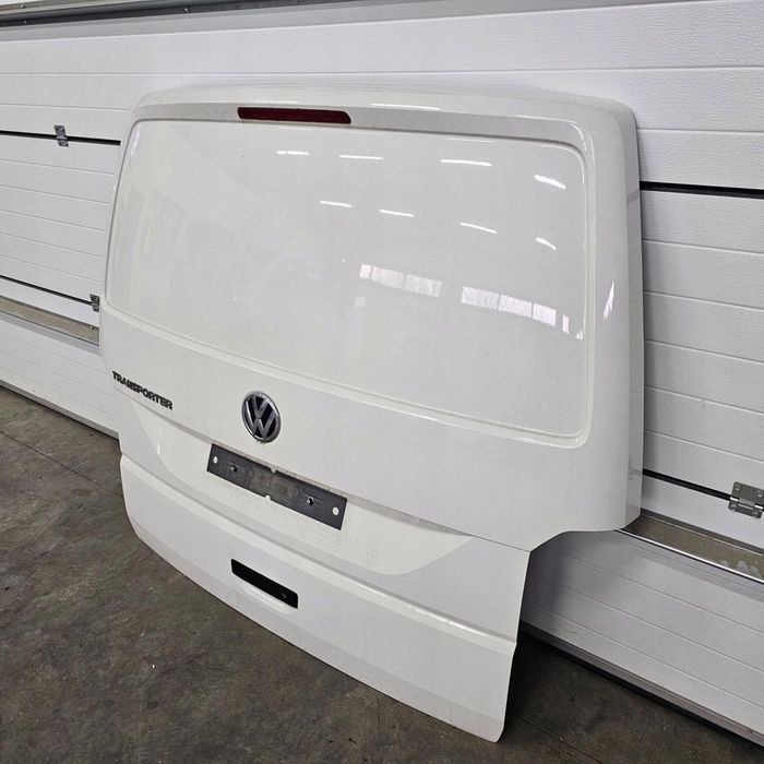 VW T6.1 klapa bagażnika tył biała LB9A KOMPLETNA