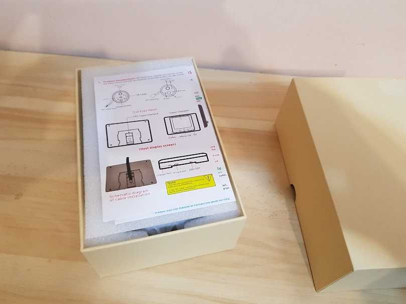 Дзвінок до дверей з 2,8-дюймовим екраном Smart Video Doorbell TP04-SL