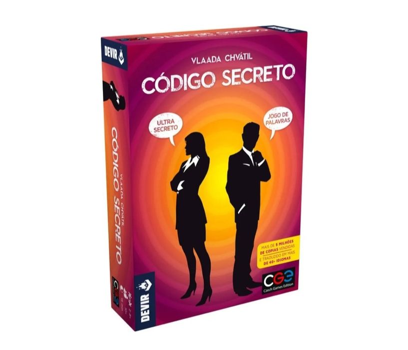 Jogo Código Secreto (nunca aberto e selado)