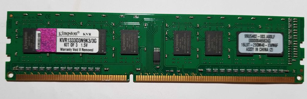 Kingston KVR1333D3N9K3/3G