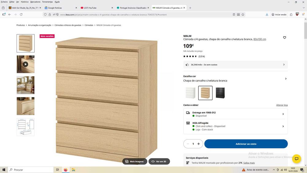 comoda malm ikea