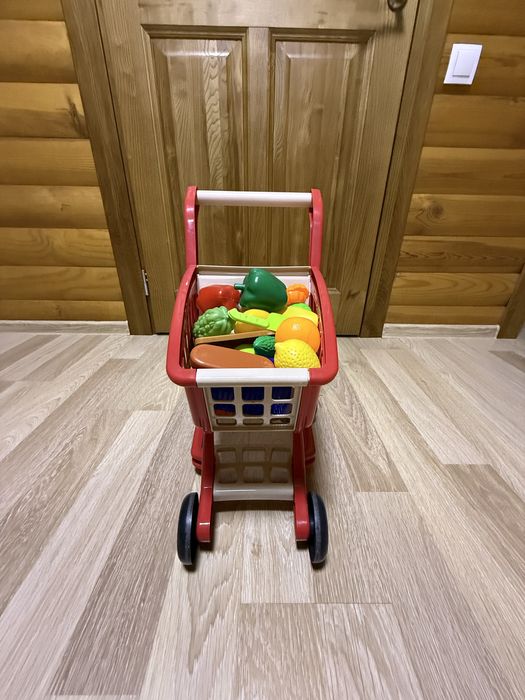 Ігровий набір Візок, 41 предмет в коробці.