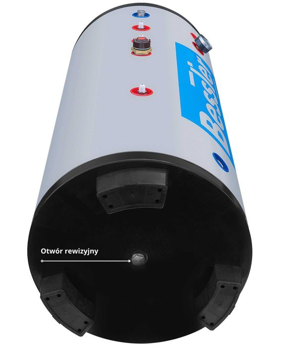 Zasobnik CWU bojler NIERDZEWNY 200l podwójna wężownica 2,75 m²