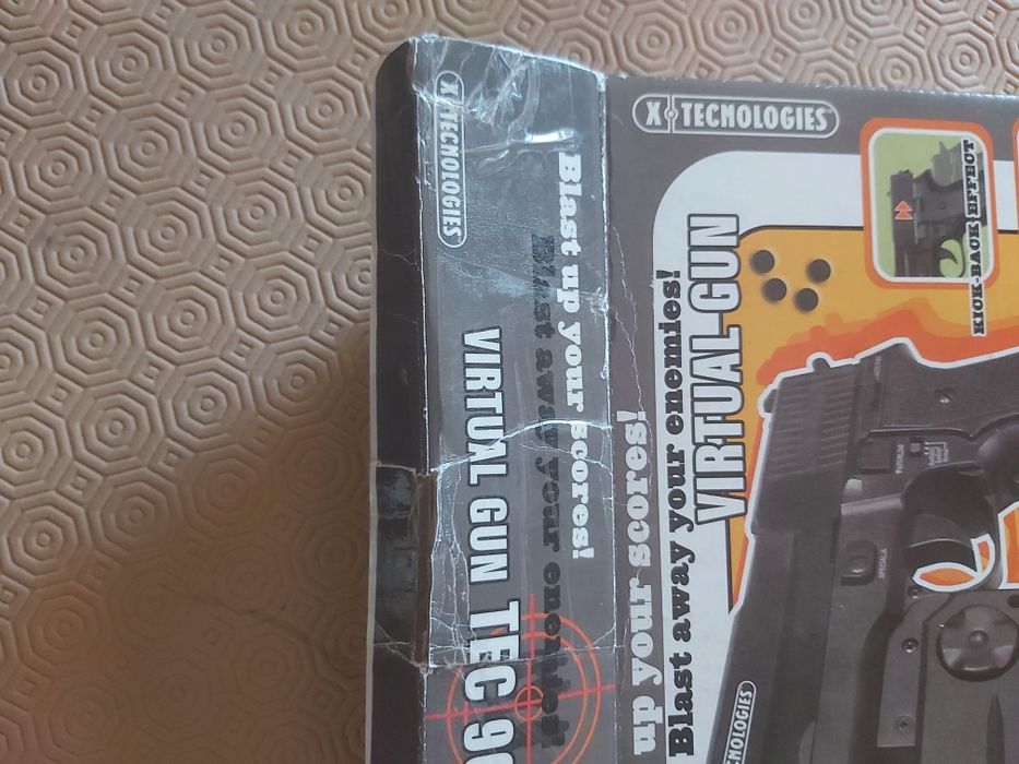 Pistola PS2 ou PS1 Virtual Gun Tec 907