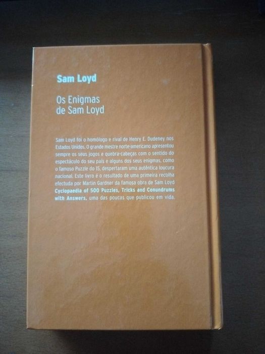 Livro os Enigmas de Sam Loyd
