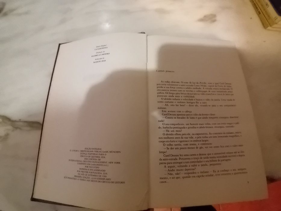 Livro Antigo A Baronesa