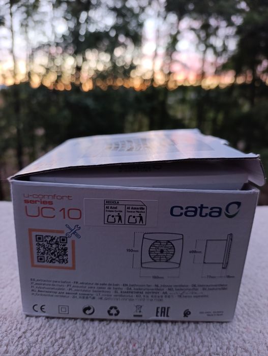 Extrator de fumos novo Cata