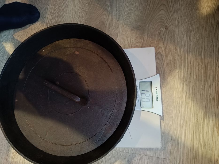 Сковорода чавунна СРСР  для курчат табака