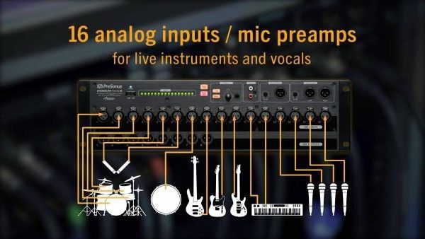 Мікшерний пульт PRESONUS RM16AI -Stage Box- Микшерный пульт/Обмін