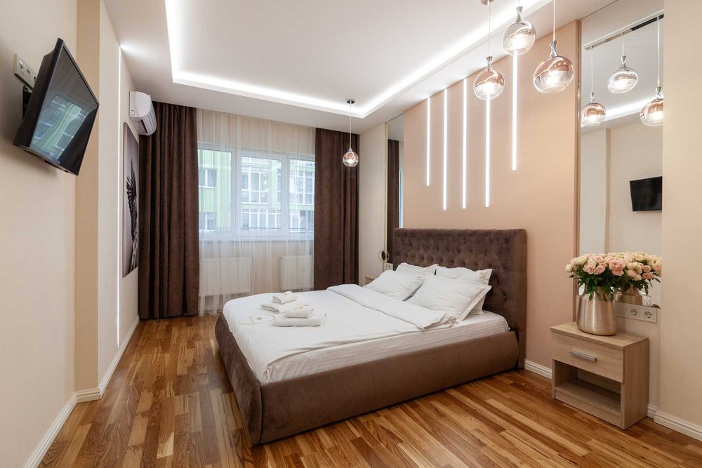 Апартаменти у новобудові з балконом