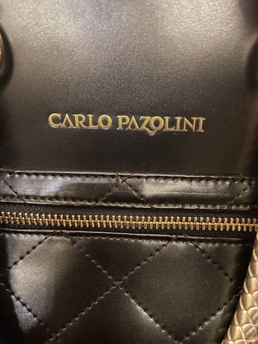 Чорга , шкіряна жіноча сумка від бренду  Carlo Pazolini