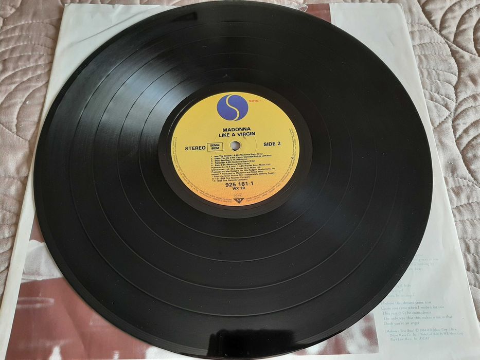 Madonna - Like A Virgin - UK & Europa - Vinil LP