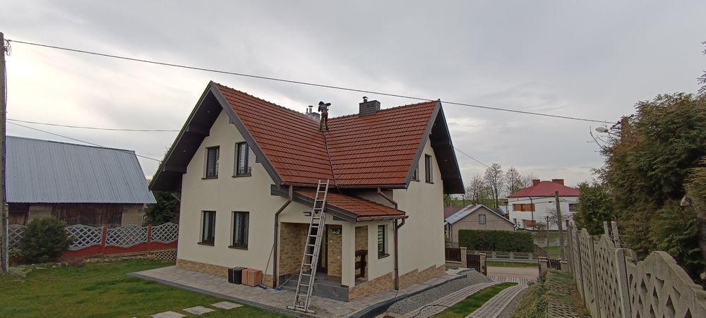 Mycie dachów każdego rodzaju