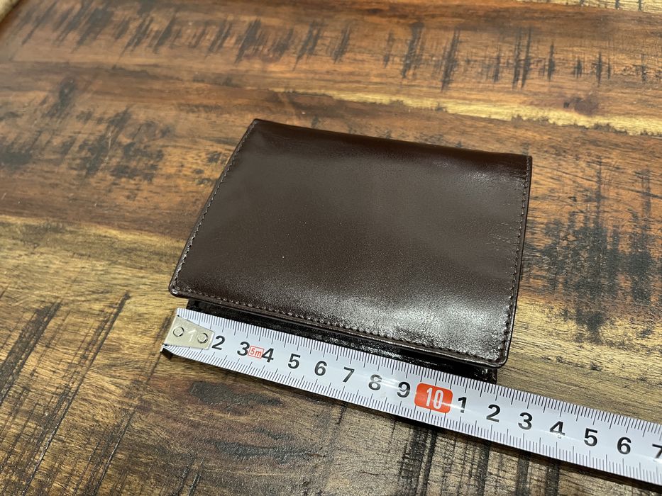 Portfel męski, skórzany, brązowy