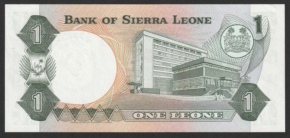 Sierra Leone 1 leone 1984 - seria A - stan bankowy UNC