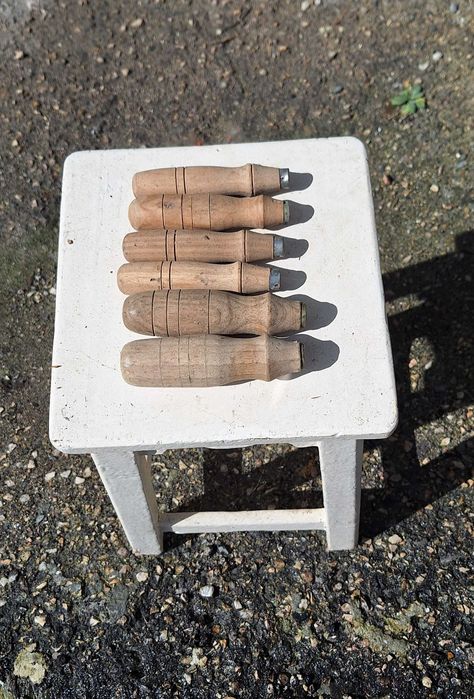 Cabos em madeira para ferramentas