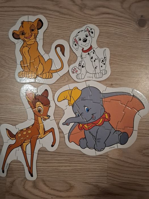 Puzle Disney 2+ stan bardzo dobry