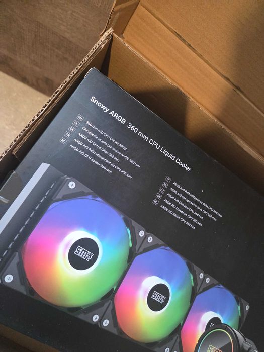 Silver Monkey X SNOWY ARGB 360 3x120 mm