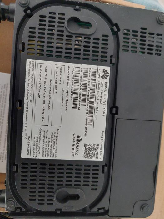 Router Huawei HG8145V5 Dual Band (Fibra/Ont) – Excelente Estado