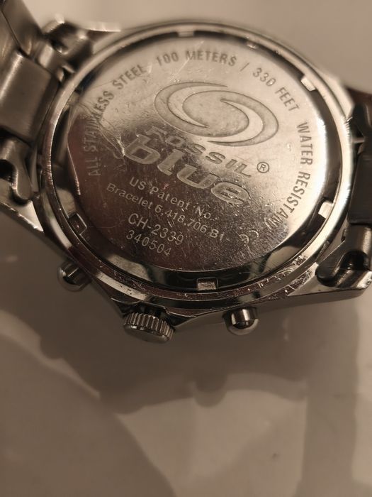Fossil Blue Speedway chronograph
