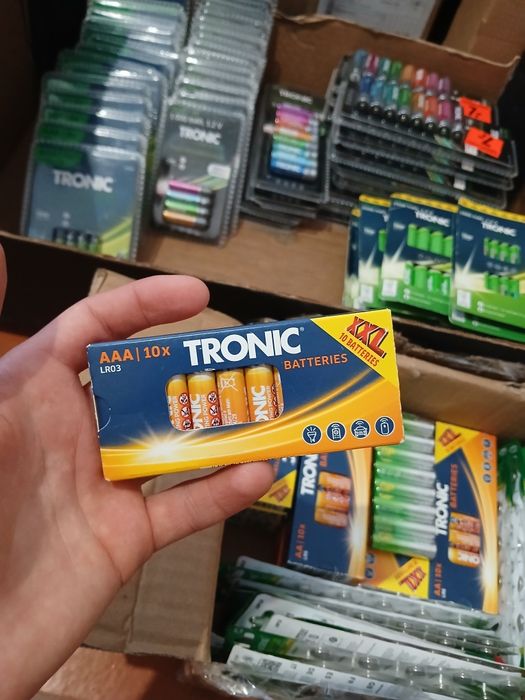 Батарейки ААА/АА Tronic (10шт.) Алкатель