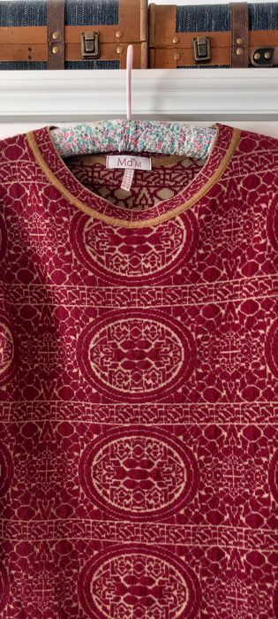 Vestido meia estação/ Inverno camel e bordeaux