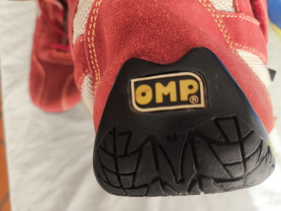 Botas OMP para competição automóvel ou karting