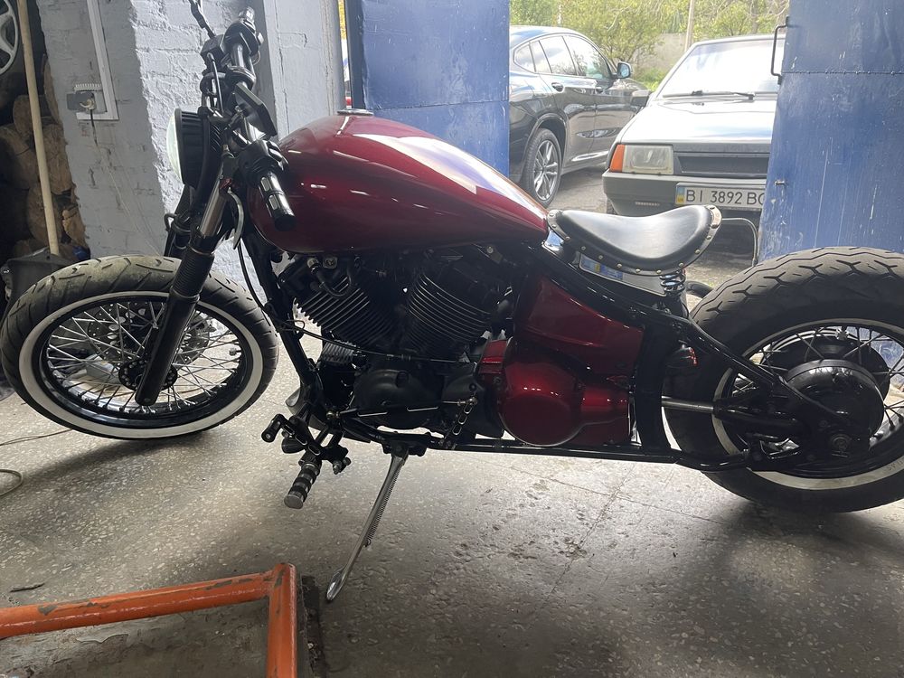 Dragstar hotsell 650 bobber