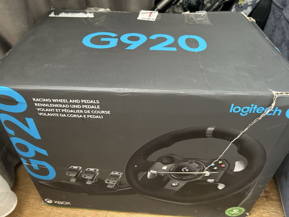 Logitech g920 з гарантією та перехідником