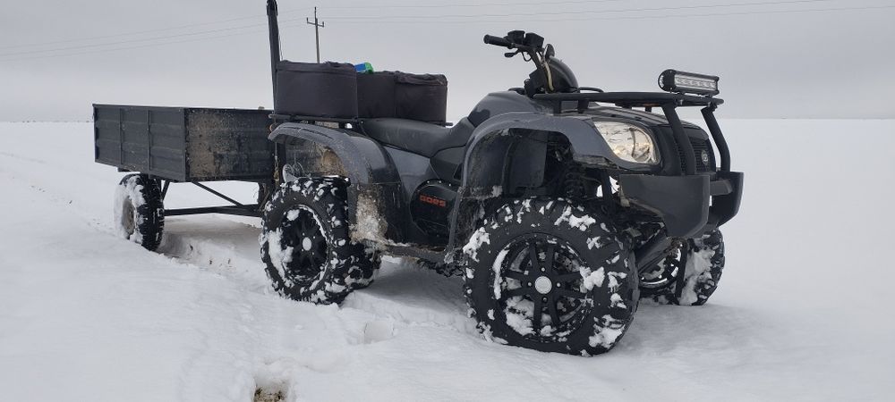 Cf Moto goes 500 4x4  przyczepka