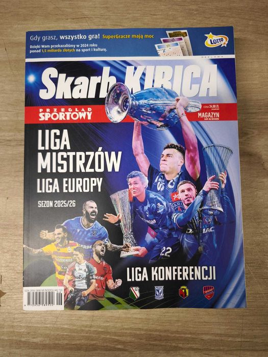 Skarb Kibica Przegląd Sportowy 6/2025 Liga Mistrzów 2025/26 Nowy