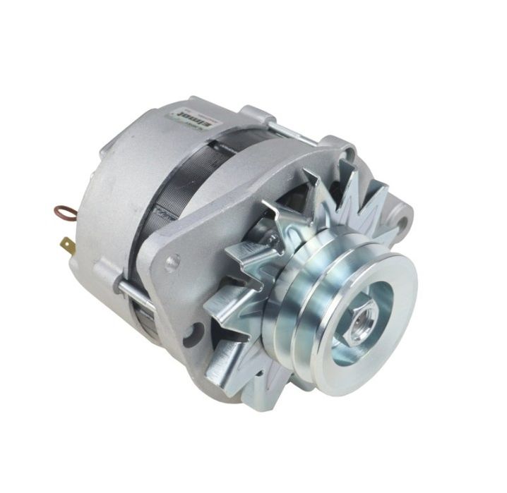 Alternator 14v C-385 z kołem i regulatorem.