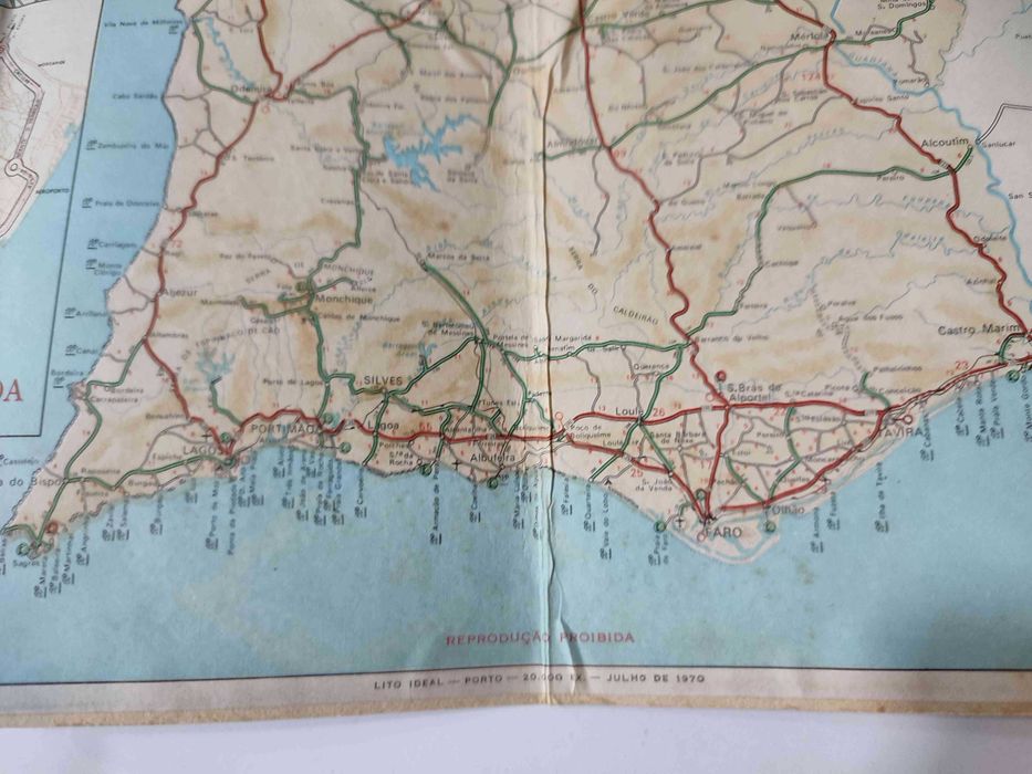 Mapa das Estradas de Portugal - Seguros Garantia