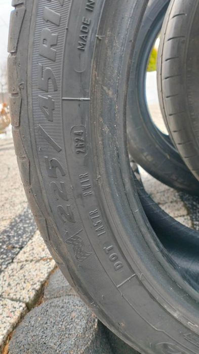 225/45 R17” 2024r Dębica, bieżnik ponad 7mm