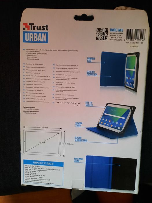 Etui Trust Primo na tablet 10 cali NOWE!!!