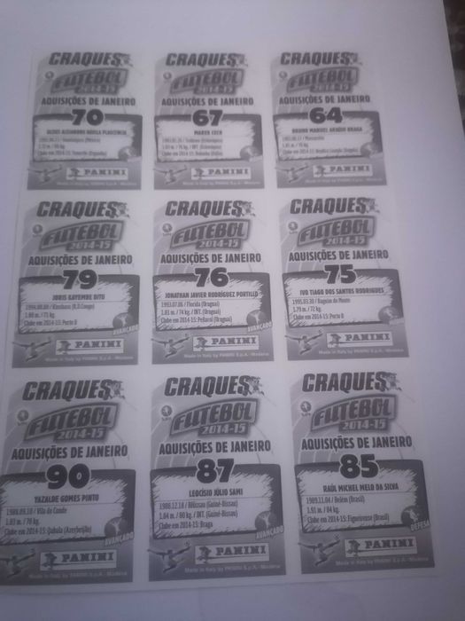 Atualizações época 14-15