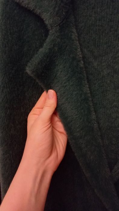 Plaszcz cieply sweter oversize jak nowy