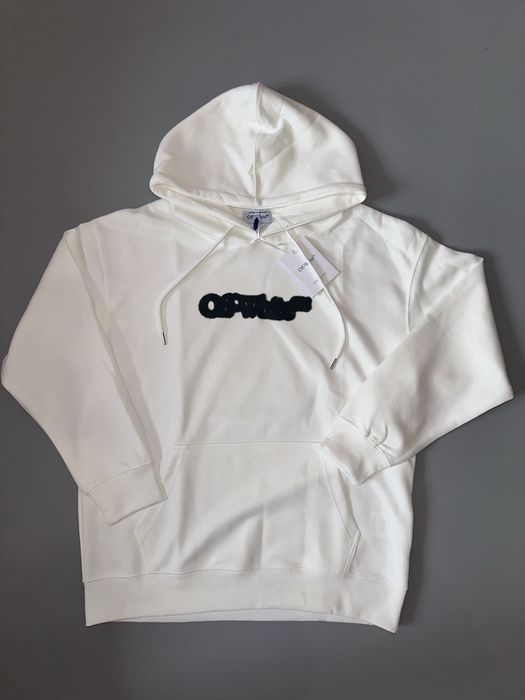 худі Off White hoodie біле худі офф вайт