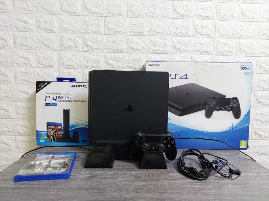 Ігрова Sony Playstation 4 Slim 500Gb охолоджувач Dobe для PS4 SLIM/PRO