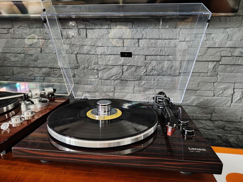 Gramofon Lenco LBT-345WA (Walnut) | Bluetooth | Jak NOWY | Okazja