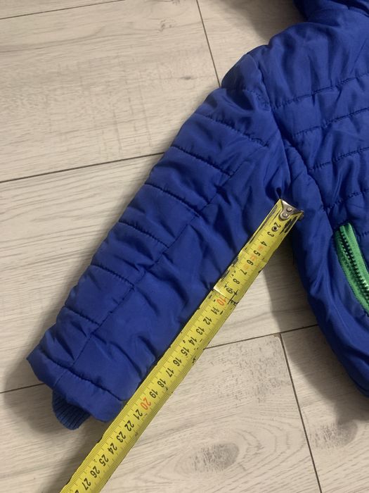 Zimowa kurteczka niemowleca dla chlopca r 98