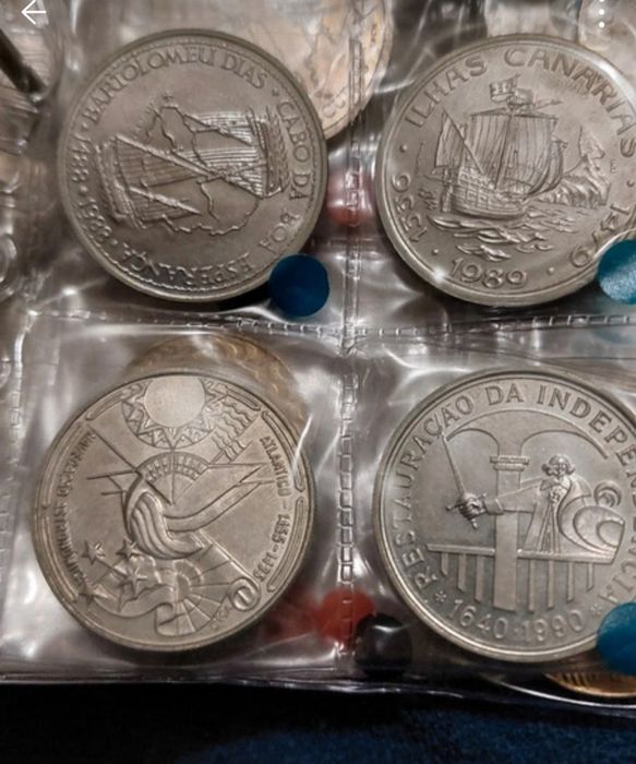 Moedas VÁRIAS 100/200 escudos