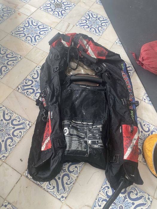 Apoio para mergulho - pesca insuflavel